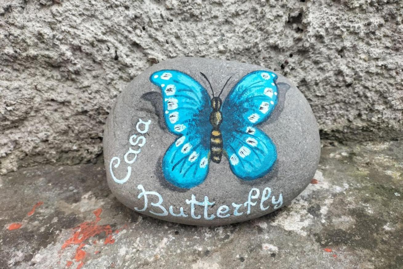Casa Butterfly Lägenhet Verni Exteriör bild